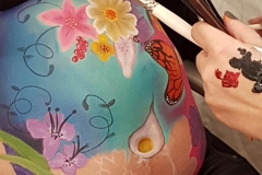 bellypainting